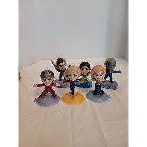 Marvel The Marvel's McDonald's Happy Meal Toys LOT OF 6 Loose Opened Toysp
